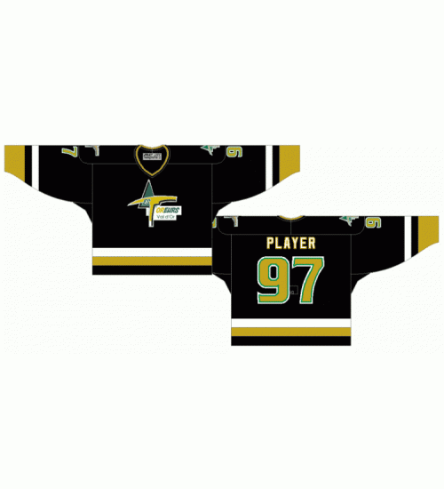 Custom QMJHL Val d Or Foreurs 2004 06 Hockey Jersey Road Black